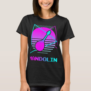 Mandolin Älskare Retro Vintage Classic Mandolin Pl T Shirt