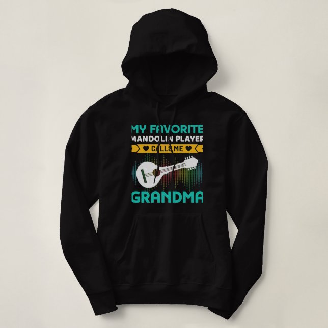 Mandolin Älskare Womens My Favorite Mandolin Playe T Shirt (Design framsida)