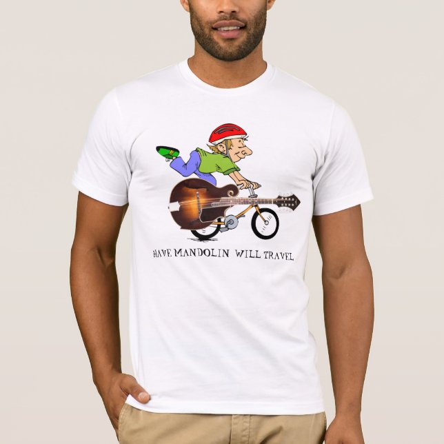 MANDOLIN BIKE-T-SHIRT TEE (Framsida)