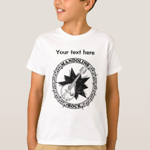 Mandolin Bluegräs land musik T Shirt