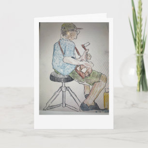 Mandolin Card Kort