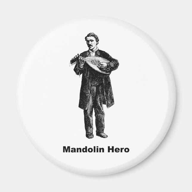 Mandolin Hero Magnet (Framsidan)