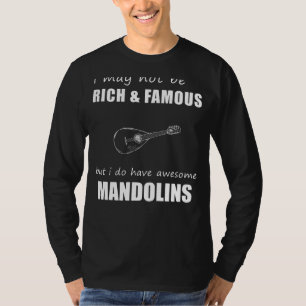 Mandolin Maestro: Strumming Humor i Okänd Harm T Shirt