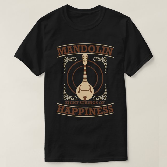 Mandolin Mandolin T Shirt (Design framsida)