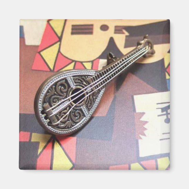 ’Mandolin Music’ Magnet (Framsidan)