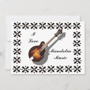 MANDOLIN-NVITATION INBJUDNINGAR