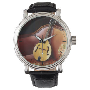 Mandolin on Couch Armbandsur