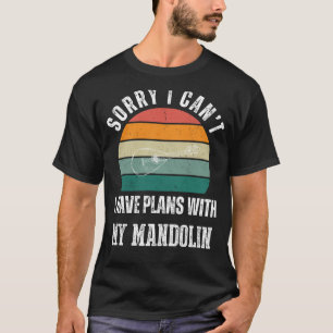 Mandolin Plans Tee: Pluck Humor & Musical Stil! T Shirt