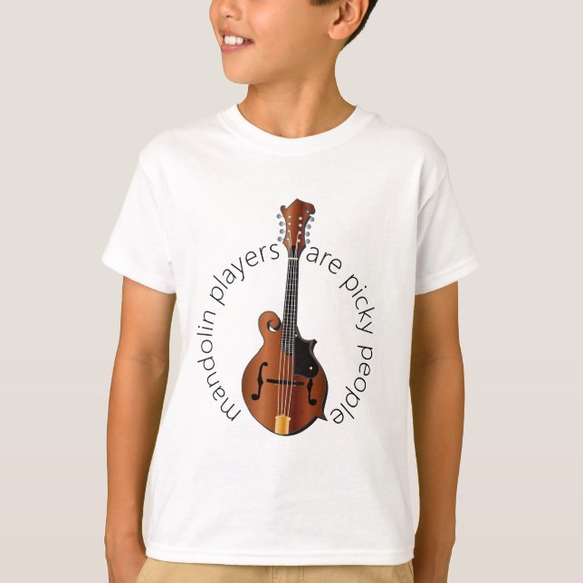 Mandolin Players är Picky People T Shirt (Framsida)