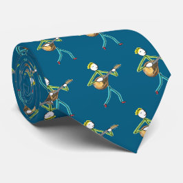 Mandolin Playing Stickman Slips