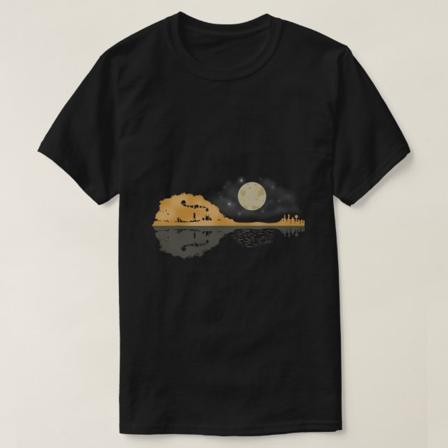 Mandolin Shirt Manar Land Music Tshirt Måne Blueg T (Design framsida)