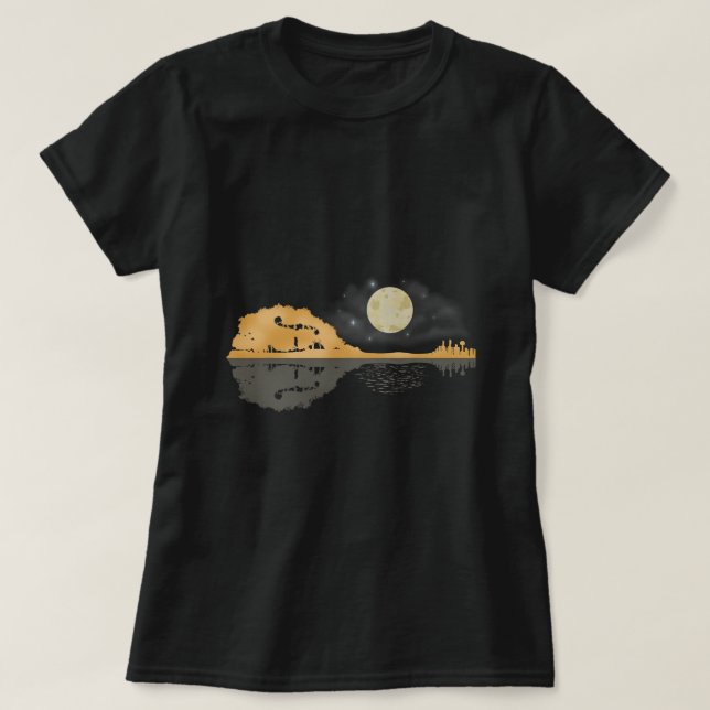 Mandolin Shirt Manar Land Music Tshirt Måne Blueg T (Design framsida)