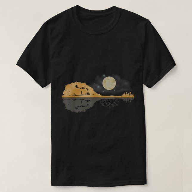 Mandolin Shirt Manar Land Music Tshirt Måne Blueg T (Design framsida)