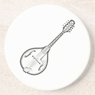 Mandolin "teckning ", underlägg
