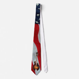 mANDOLIN - TIE--AMERICANFLAGGA Slips