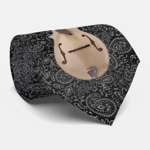 MANDOLINEN PÅ SVART INRISTAR SLIPS
