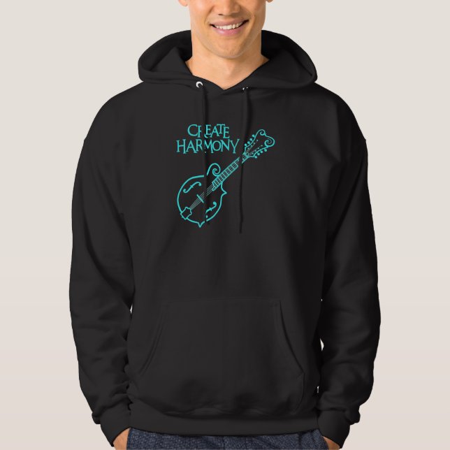 MANDOLINHARMONI HOODIE (Framsida)