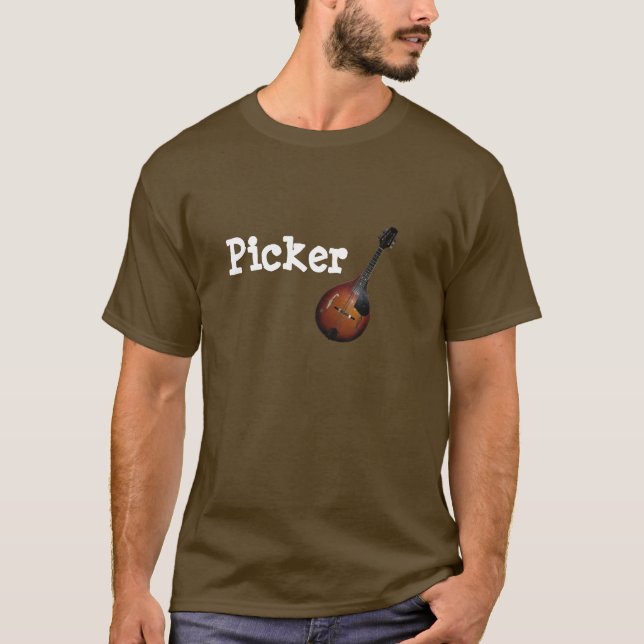 MandolinPicker Tee (Framsida)