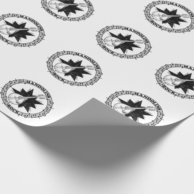 Mandolins Sten Bluegass Presentpapper (Hörn)