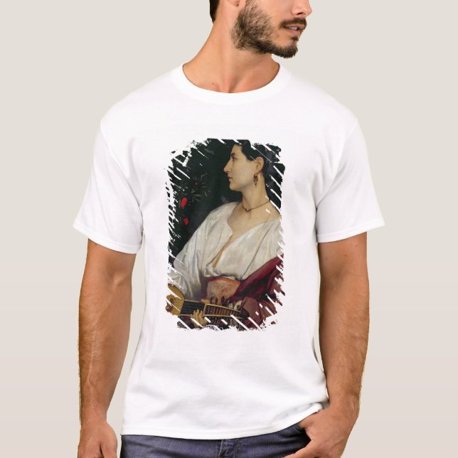 Mandolinspelare, 1865 tee shirt (Framsida)