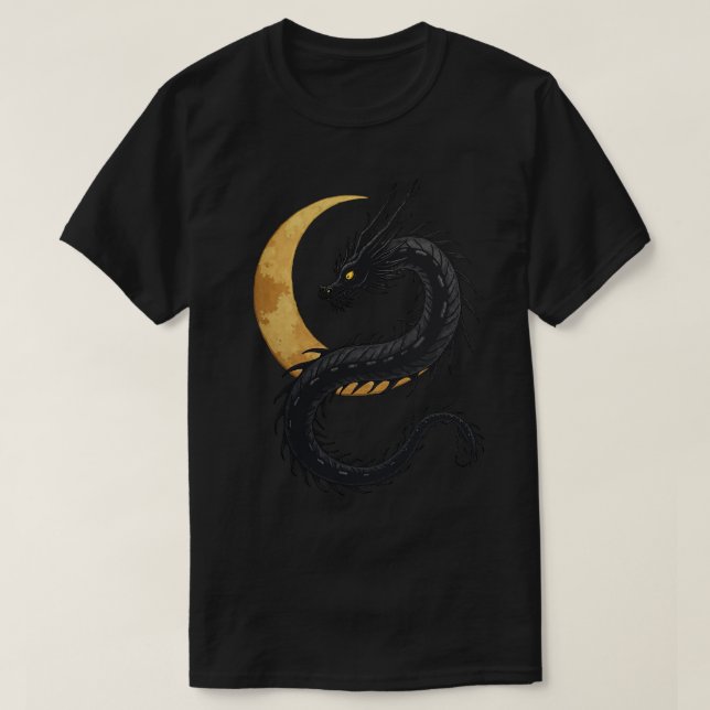Måndragon T Shirt (Design framsida)