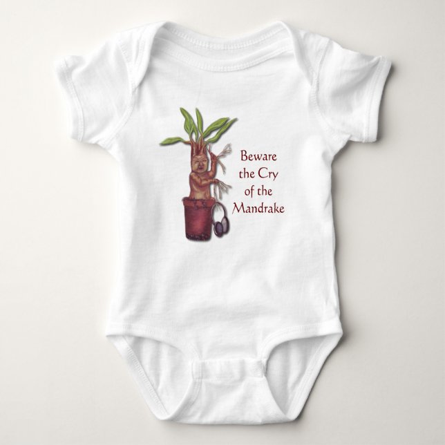 Mandrake Baby Bodyrörelsedräkt T Shirt (Framsida)