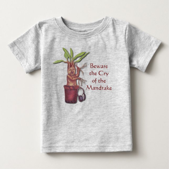 Mandrake Baby T-Shirt (Framsida)