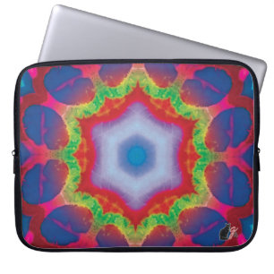Mandril Kaleidoscope Laptop sleeve