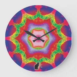 Mandril Kaleidoscope Stor Klocka