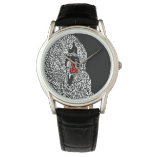 Mandrill apaklocka armbandsur