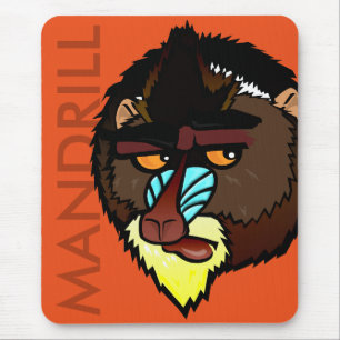 MANDRILL LODRÄT MOUSE PAD MUSMATTA
