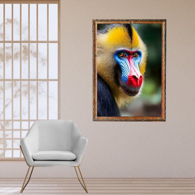 Mandrill Poster (Skapare uppladdad)
