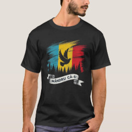 Mandru ca-s roman t shirt