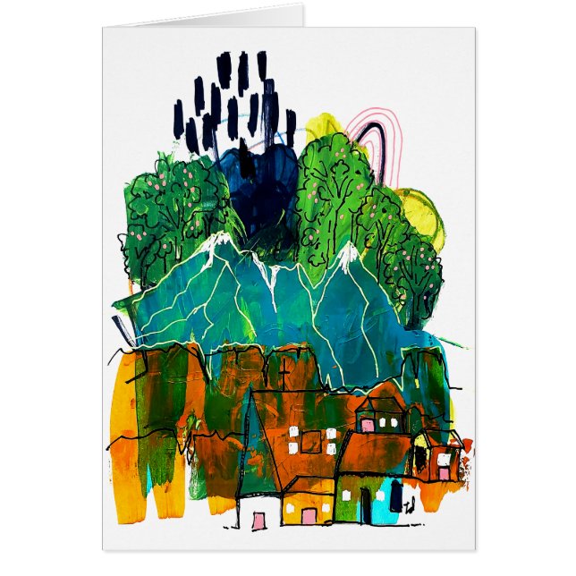 Mandu Hälsningskort (Framsidan)