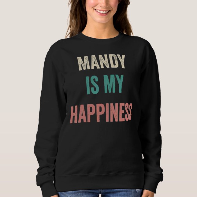 Mandy är min lycka t shirt (Framsida)