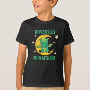 Måne Animal Dragon Officiell Strömsparläge Dragon T Shirt