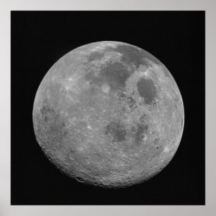 Måne (Apollo 17) Poster