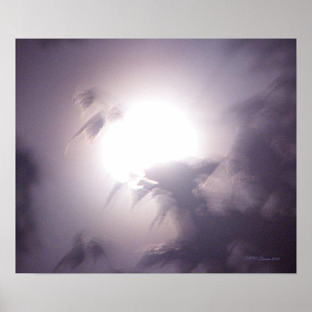 Måne är inte ansluten poster (Framsidan)