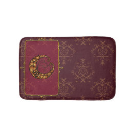 Måne är Mine Brown Badrumsmatta