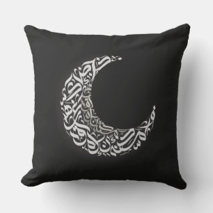 Måne arabic brev kudde