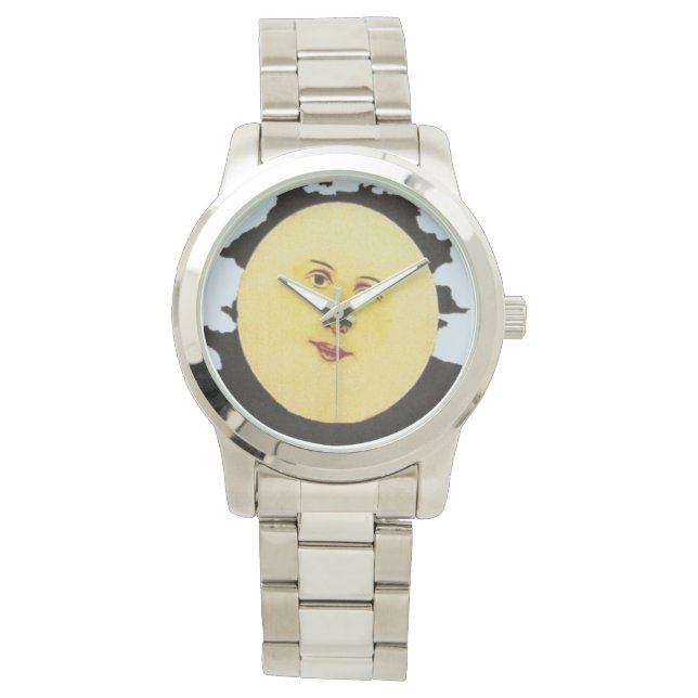 måne armbandsur (Framsida)
