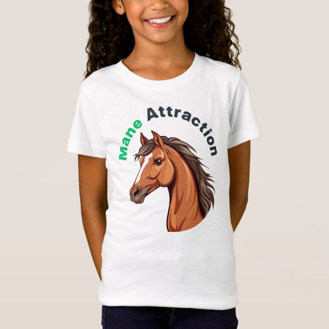 Mane Attraktion T Shirt (Framsida)