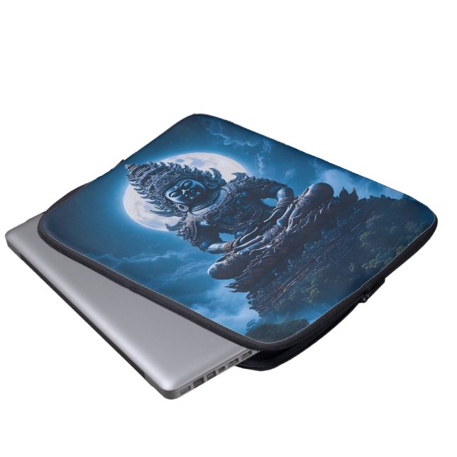 Måne av den tysta väktaren laptop fodral (Framre botten)