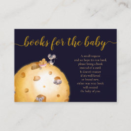 Måne av ost av bokar för baby tilläggskort