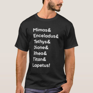 Måne av Saturn T-shirt