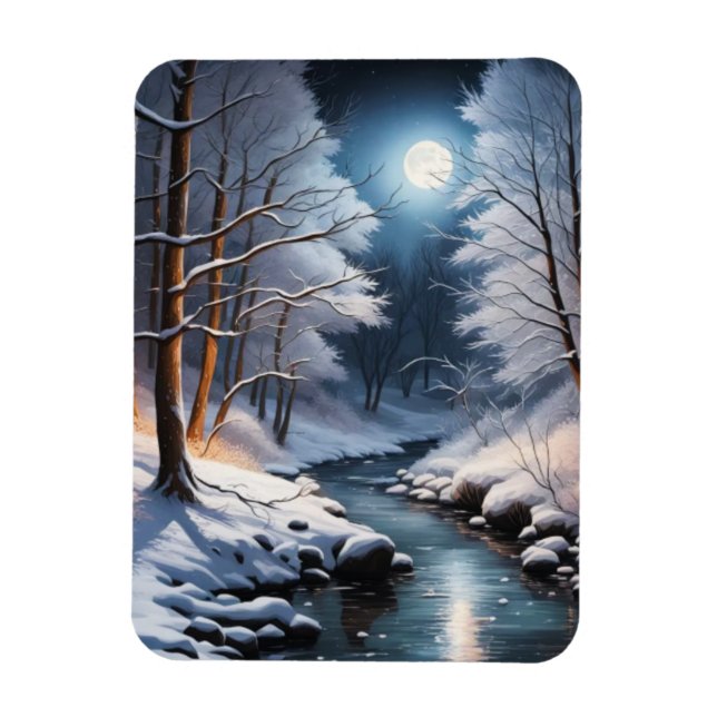 Måne Bäck Magnet (Vertikal)