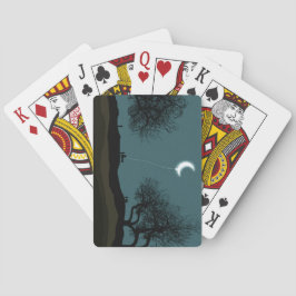 Måne Balloon Casinokort