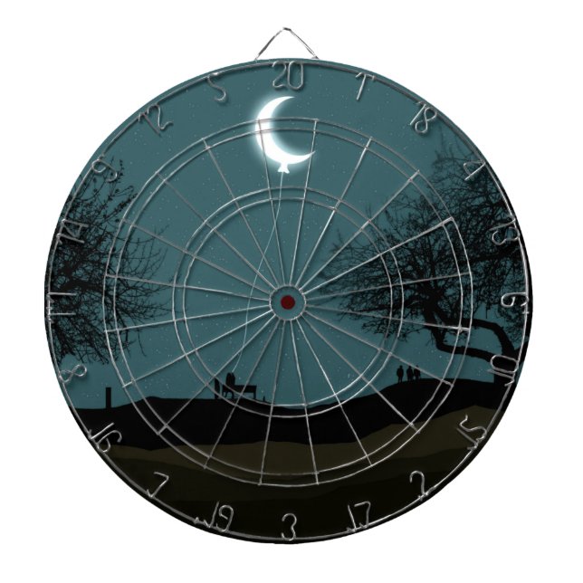 Måne Balloon Darttavla (Framsidan)