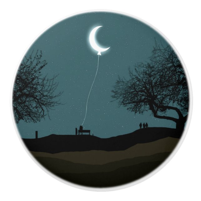 Måne Balloon Knopp (Framsidan)