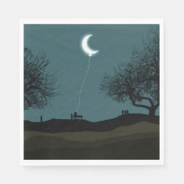 Måne Balloon Pappersservett